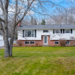 48 Bromley Avenue, Hanwell NB E3C 1M8 | Home For Sale In Hanwell with In Ground Pool | View of Home and Front Yard