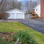 48 Bromley Avenue, Hanwell NB E3C 1M8 | Home For Sale In Hanwell with In Ground Pool | View of Garage