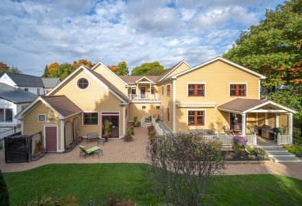 748 Churchill Row, Fredericton NB E3B 1P8 | Luxury Home For Sale Downtown Fredericton | Backyard View