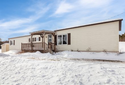 5035 Pokiok Settlement Road, Prince William, NB E6K 3L1 | Mini Home For Sale With Water Views