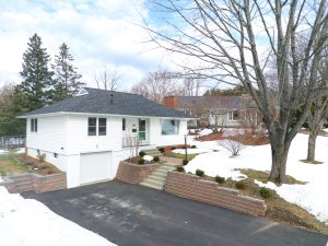 111 Willow Ave, Fredericton Front View | Beautifully Renovated Bungalow For Sale in Fulton Heights