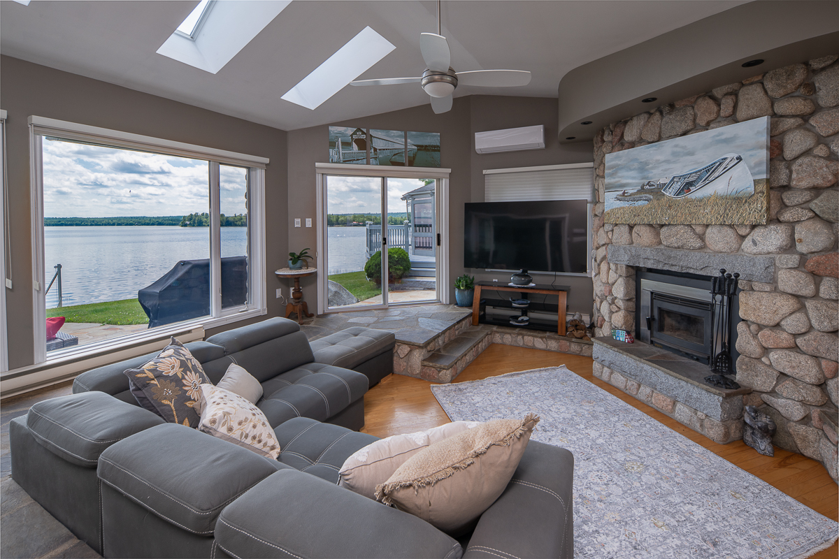 360 Jamieson Road, Harvey NB E6K 2J3 | Lakefront Home for Sale with In-Law Suite