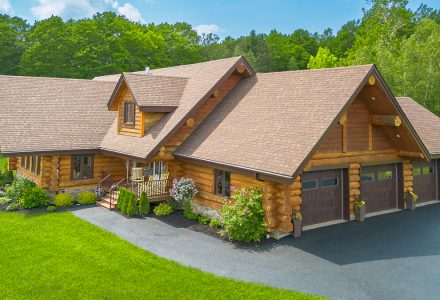 93 Lockhart Mill Road, Jacksonville NB E7M 5K5 | Luxury Log Home For Sale Near Woodstock