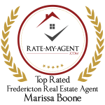 Marissa top rated Real Estate Agent badge Rate My Agent 2026